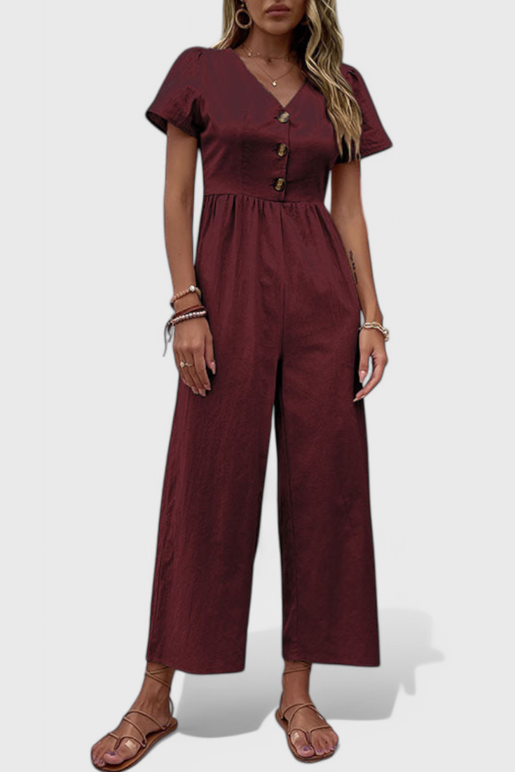 Camila Mono Jumpsuit Luksusstof Eksklusiv Kollektion