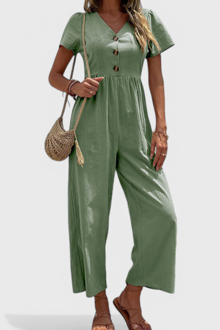 Camila Mono Jumpsuit Luksusstof Eksklusiv Kollektion