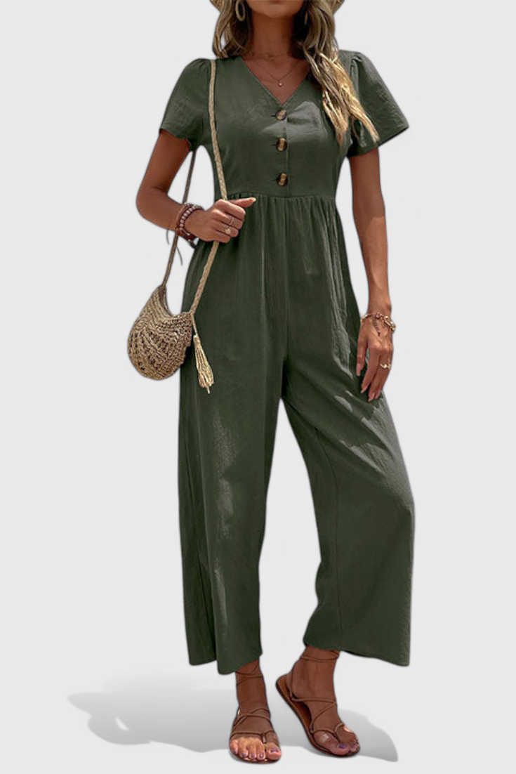 Camila Mono Jumpsuit Luksusstof Eksklusiv Kollektion