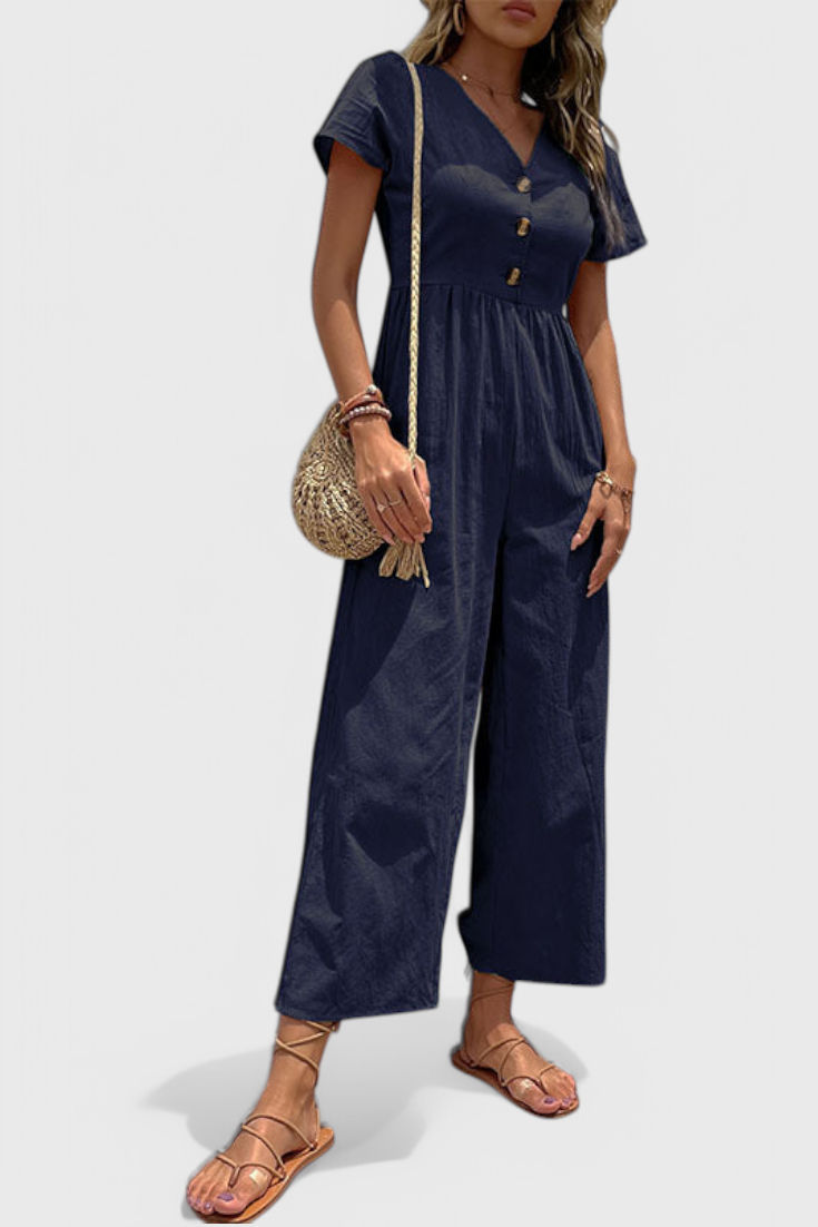 Camila Mono Jumpsuit Luksusstof Eksklusiv Kollektion