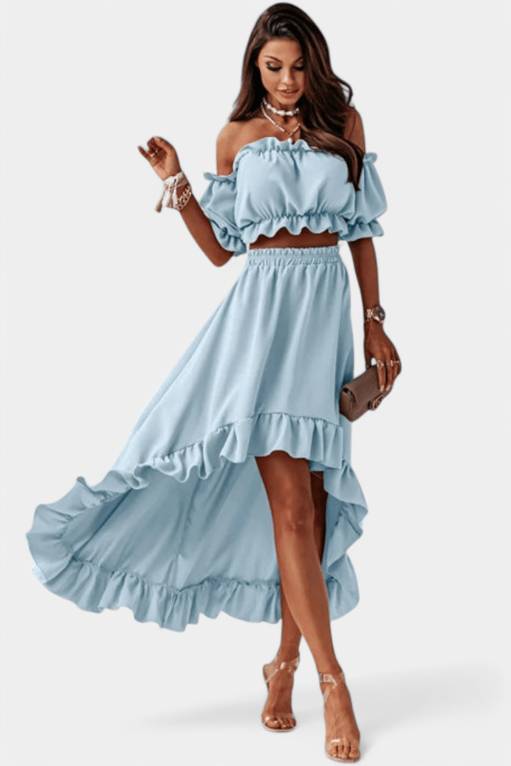 Olivia | Off-shoulder sæt