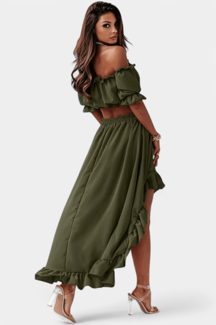 Olivia | Off-shoulder sæt