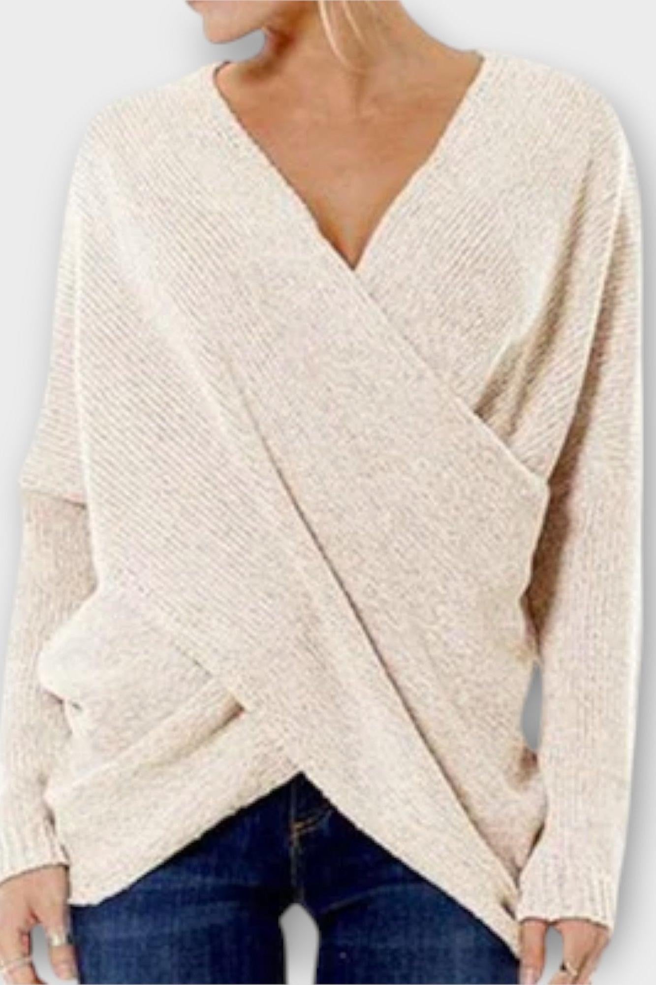 Olivia | V-hals strik