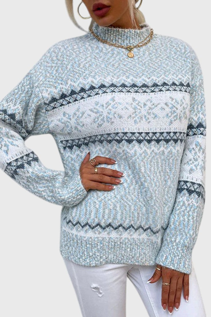 Emma Snow Jersey Trøje Elegant UltraBlødt Strik Eksklusiv