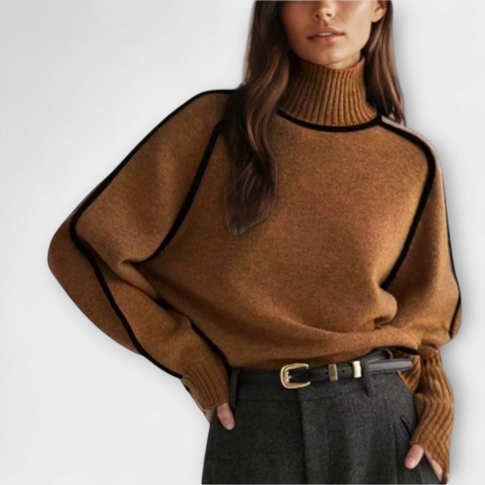 Eline Højhalset Trøje Cashmere Eksklusiv Kollektion Vinter