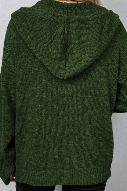 Amelia Strik Cardigan Blødt Uldblanding Draperet Eksklusiv