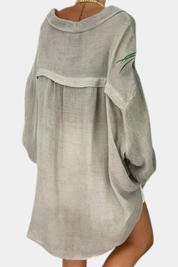 Melis Oversized Skjorte Af Let Bomuld Eksklusiv Kollektion