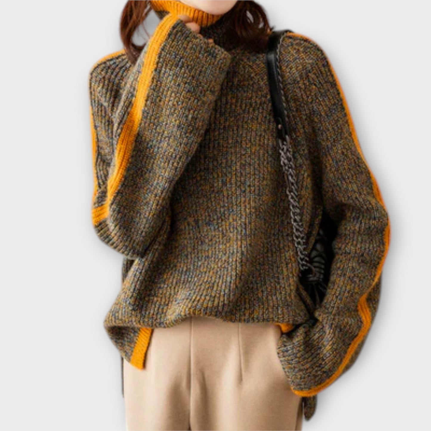 Eline Trøje Varm Strik Med Eksklusiv Pasform Til Vinter