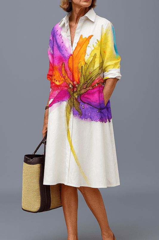 Solveig | Elegant midi-kjole