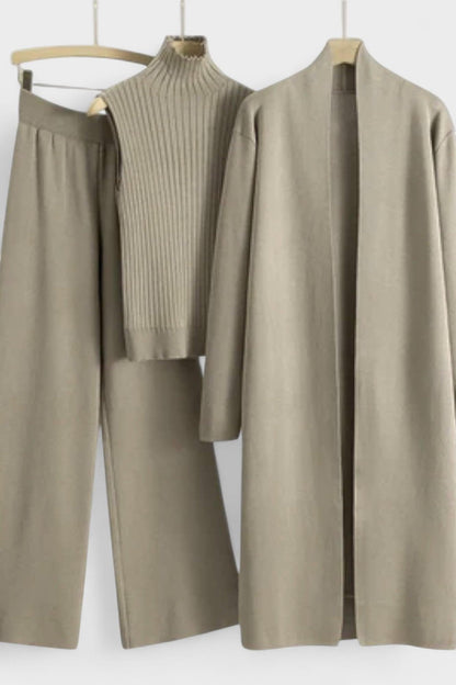 Stine | Ribstrikket sæt