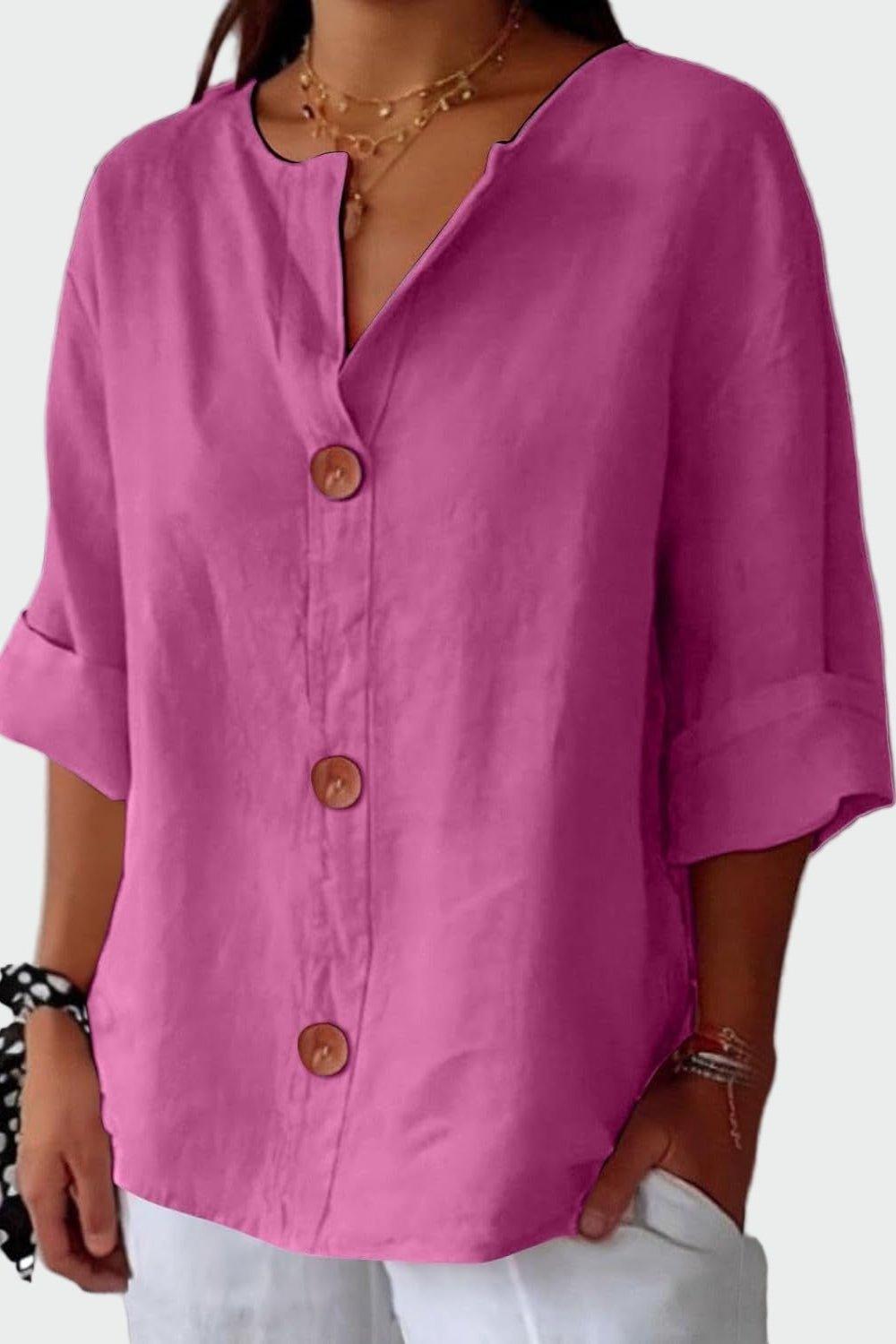 Thilde | Linned skjorte