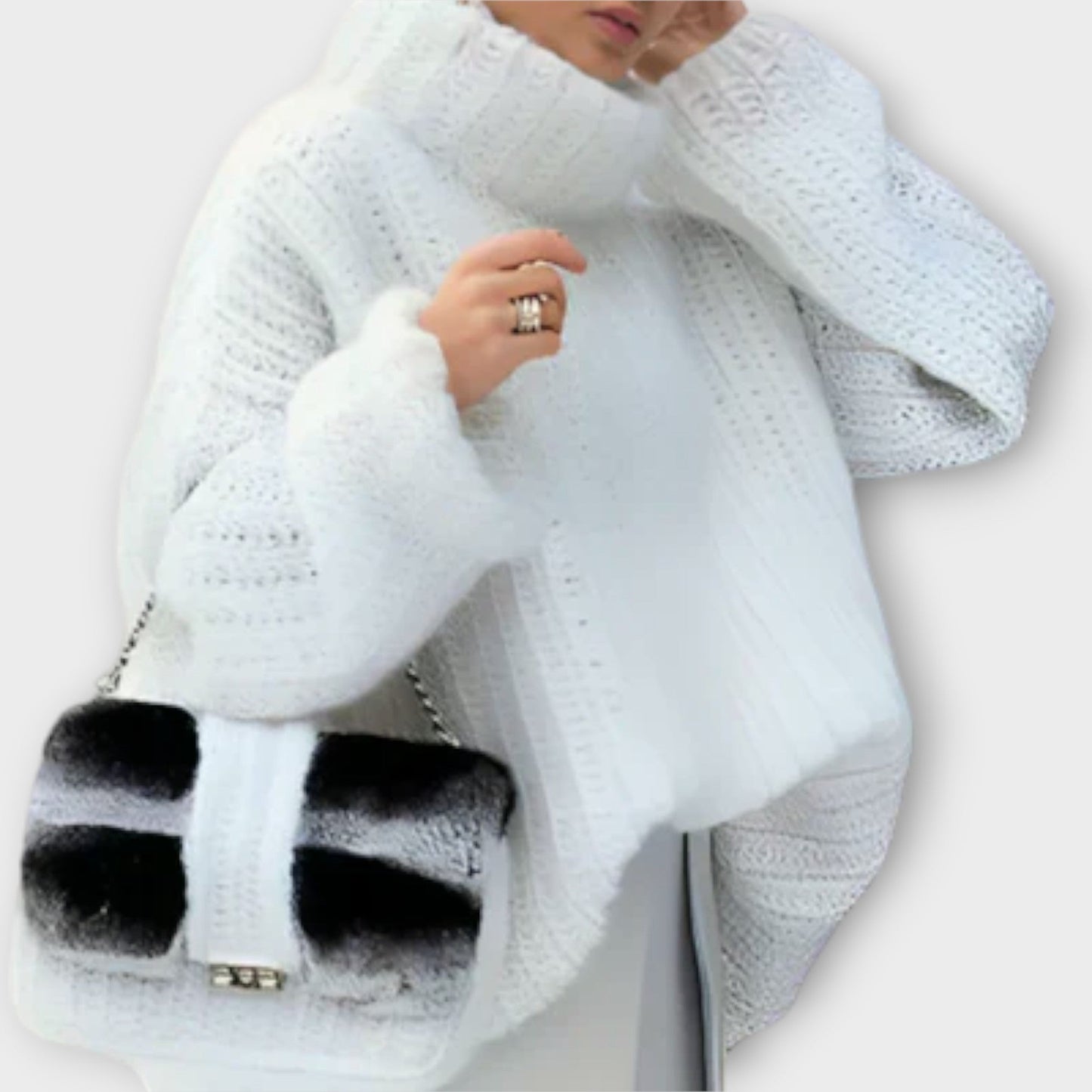 Eline Eksklusiv Sweatshirt Med Langærmet Blødt Stof Premium