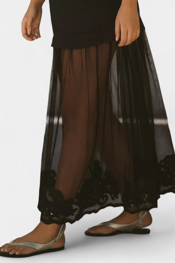 Viola | Gennemsigtig kjole