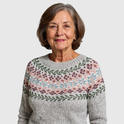 Bridget - Vintage islandsk uldtrøje