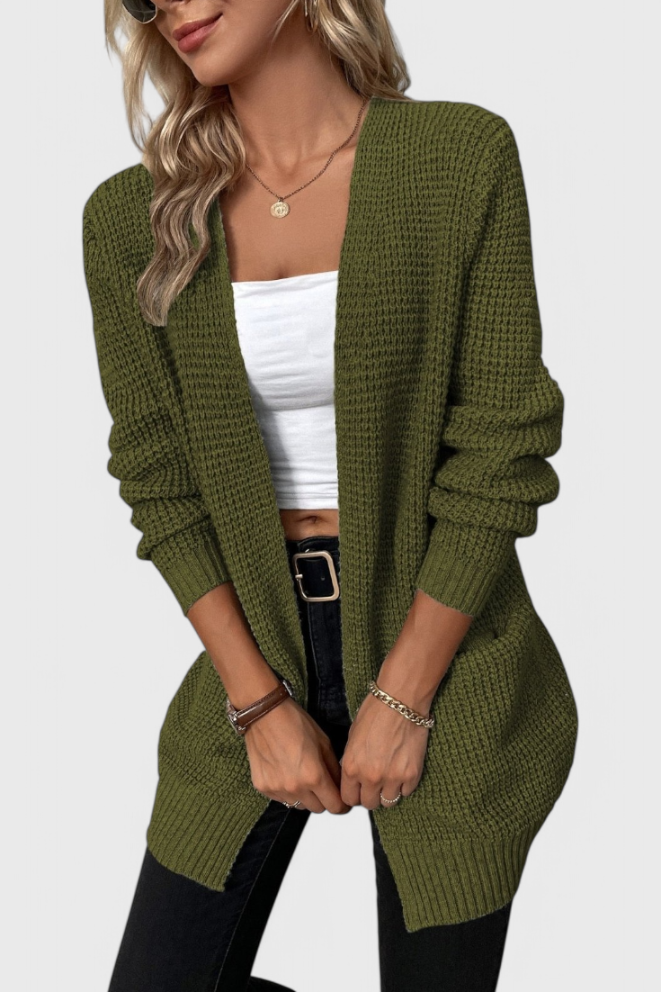 Anneliese Kashmirsblandet Cardigan Premium Klassisk Silhuet
