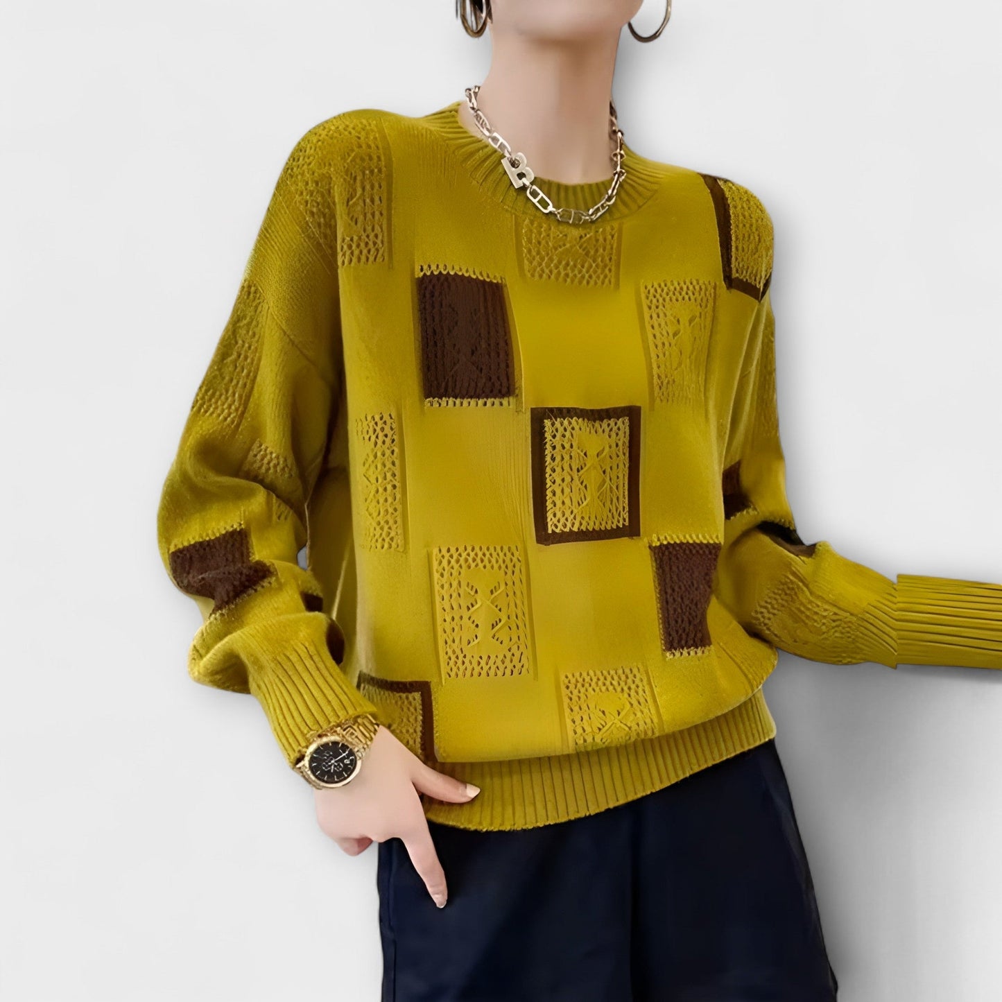 Reya Trøje Tidløs Luksus Blødt Strik Eksklusiv Kollektion