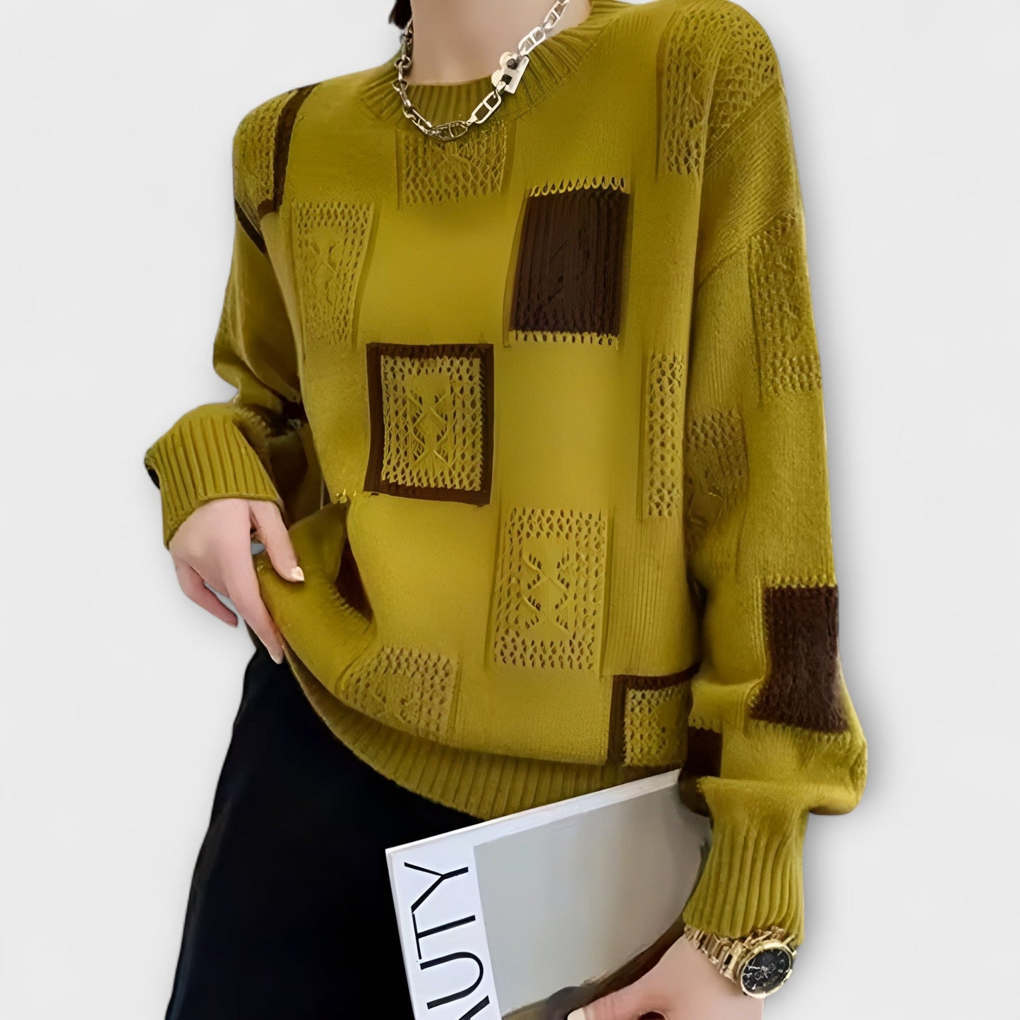 Reya Trøje Tidløs Luksus Blødt Strik Eksklusiv Kollektion