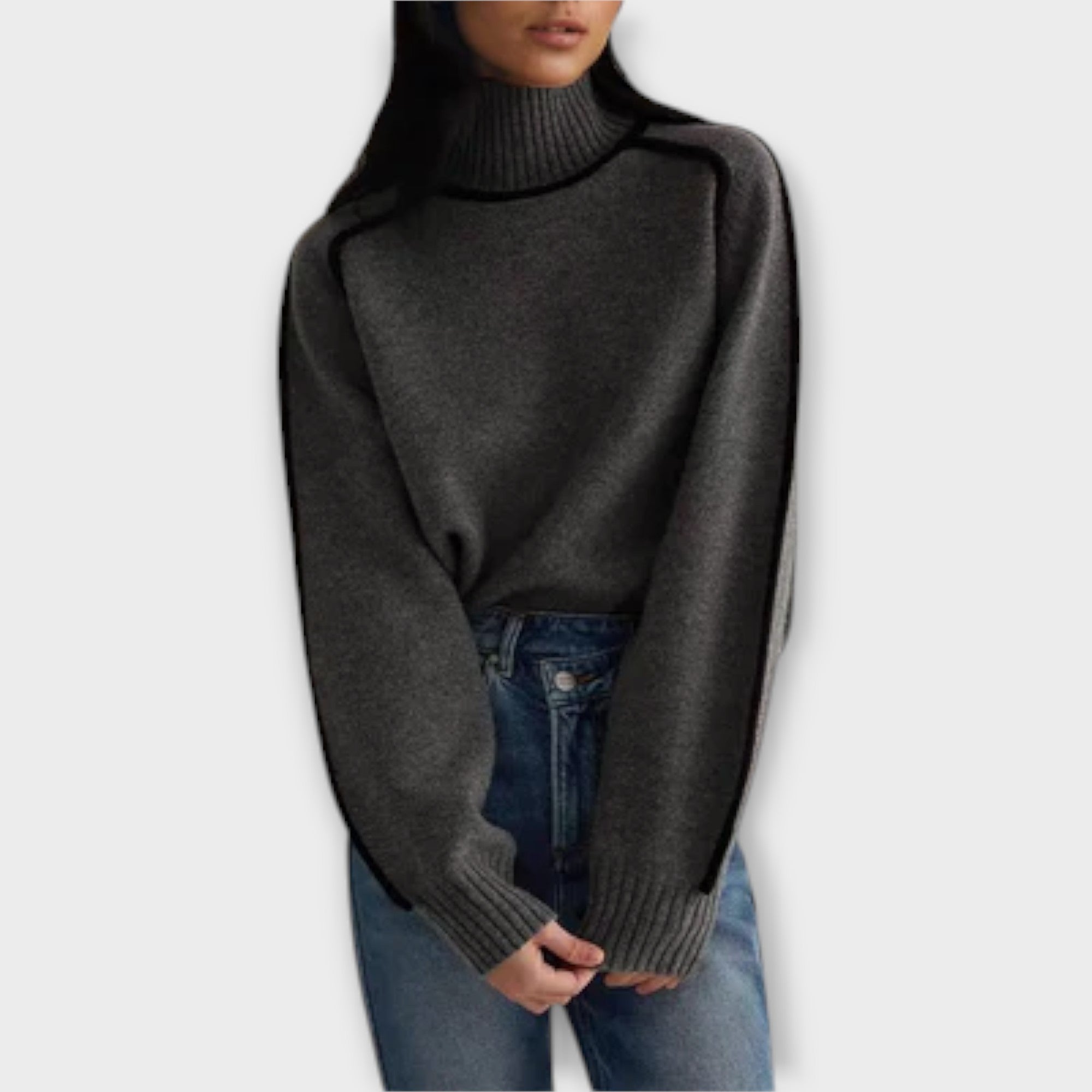 Eline Højhalset Trøje Cashmere Eksklusiv Kollektion Vinter