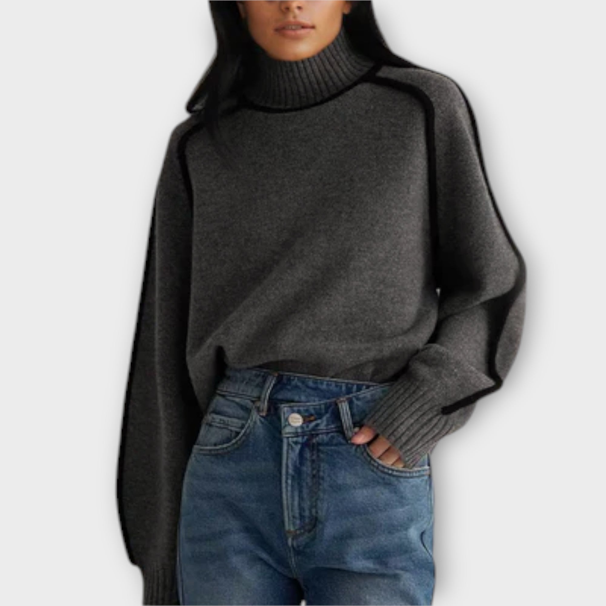 Eline Højhalset Trøje Cashmere Eksklusiv Kollektion Vinter