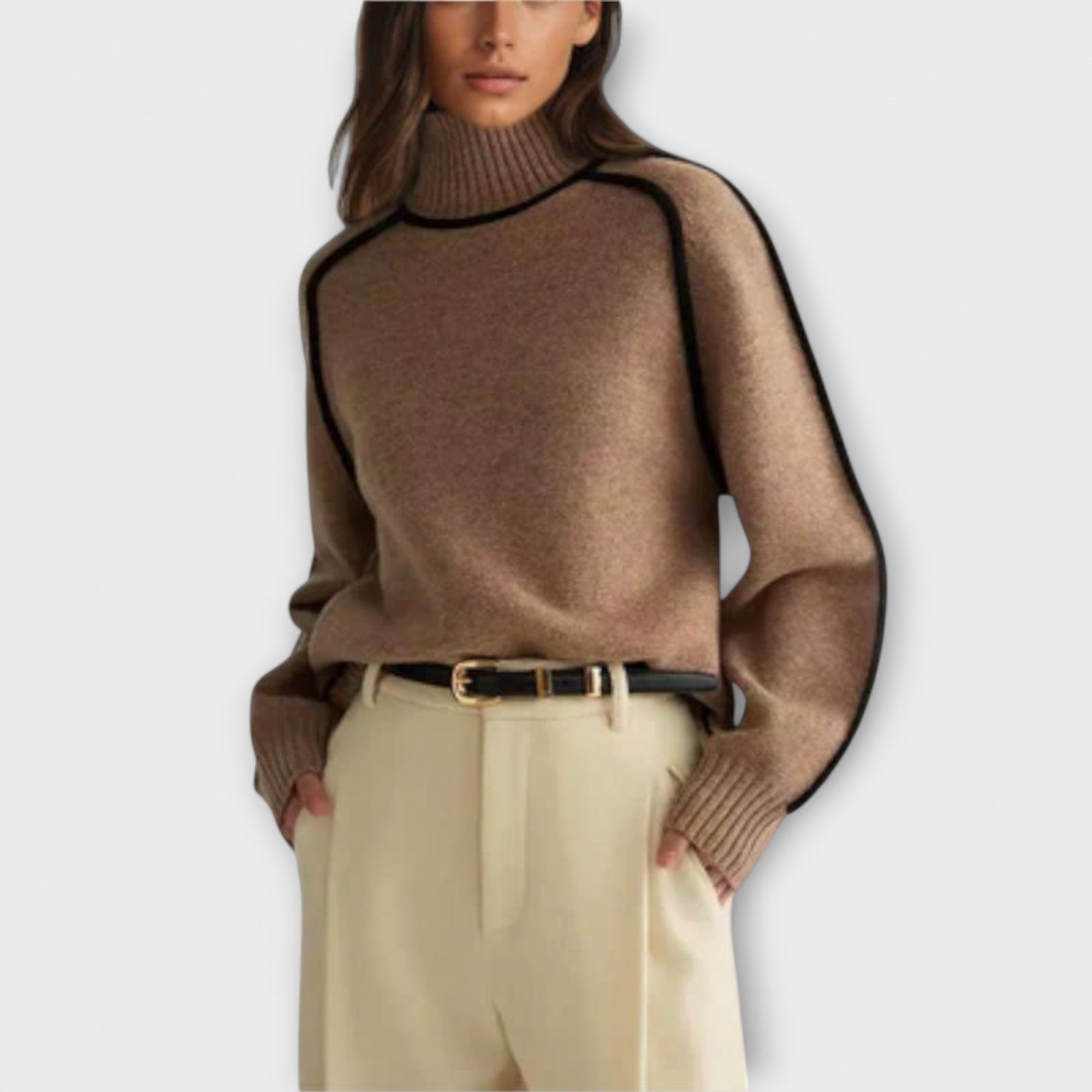 Eline Højhalset Trøje Cashmere Eksklusiv Kollektion Vinter
