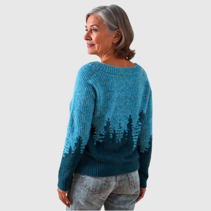 Natalie - Vintage islandske uldtrøje