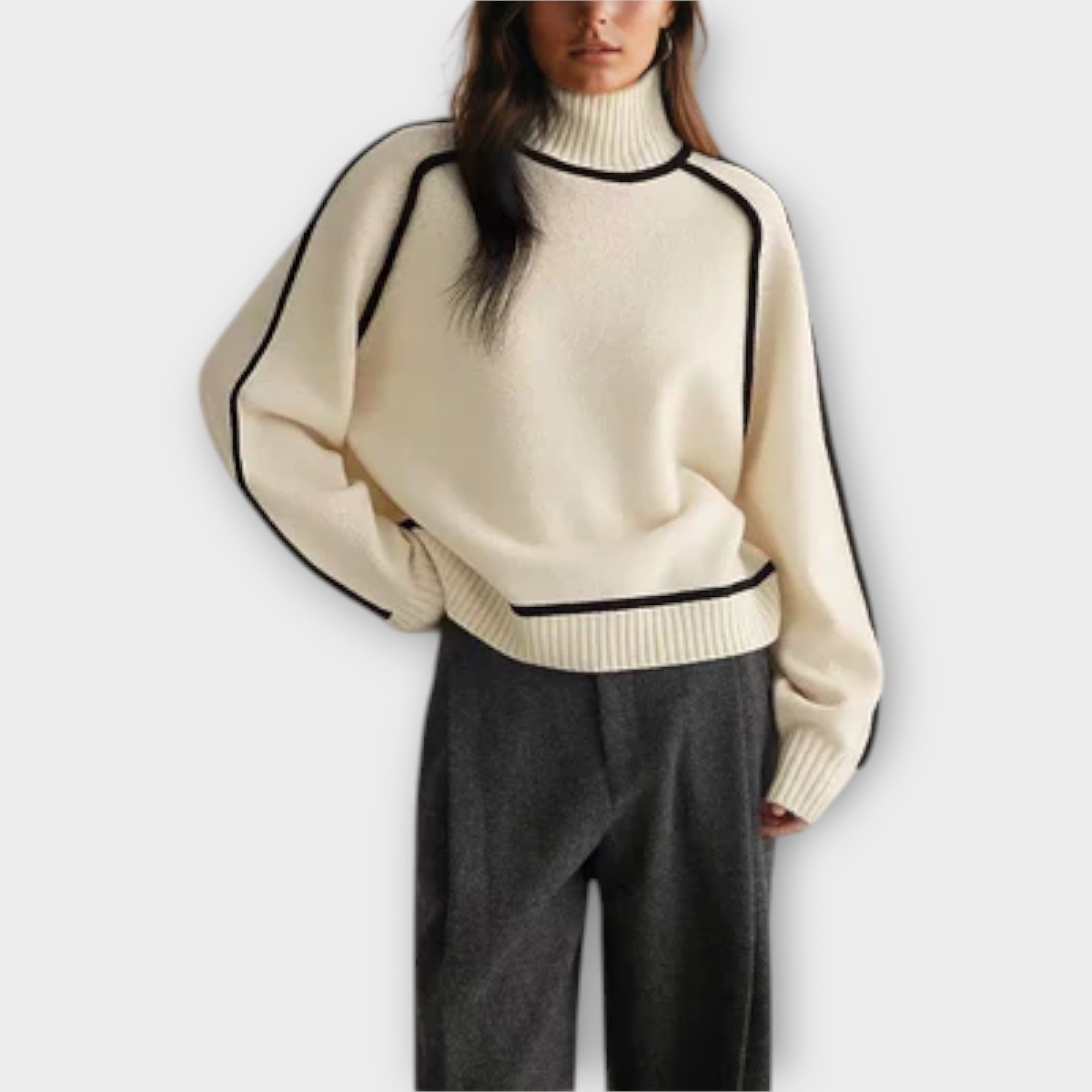 Eline Højhalset Trøje Cashmere Eksklusiv Kollektion Vinter