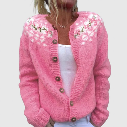 Vivian - Vintage islandsk uld cardigan