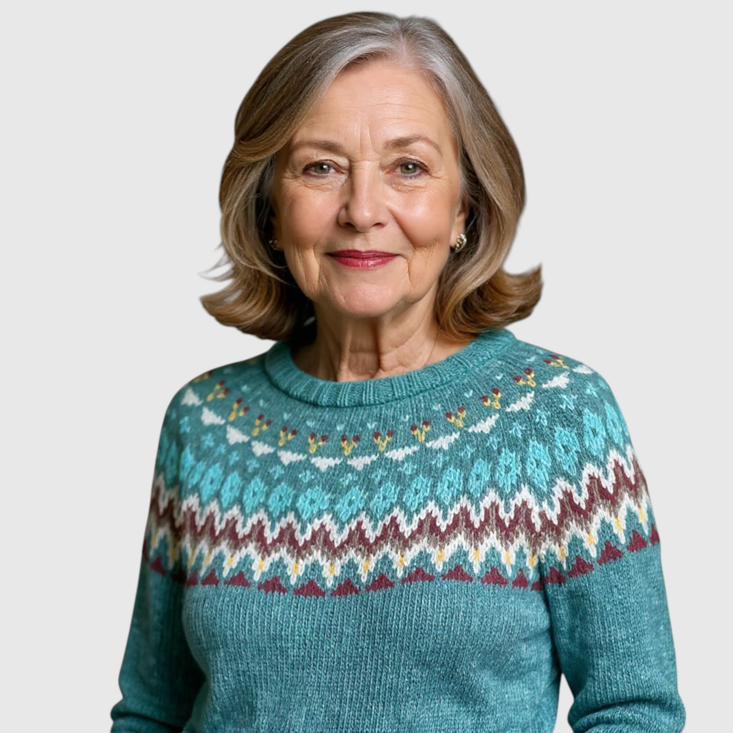 Sofia - Vintage islandske uldtrøje