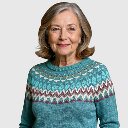 Sofia - Vintage islandske uldtrøje