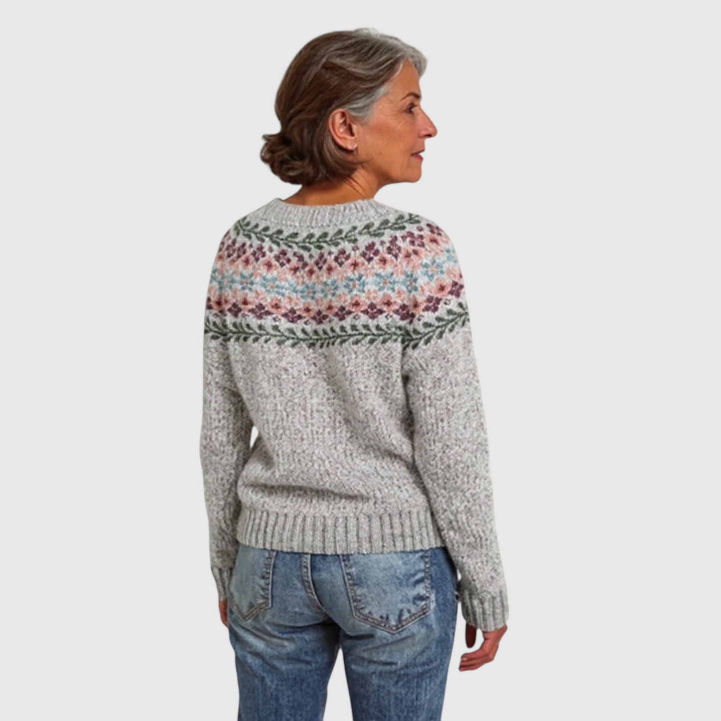 Bridget - Vintage islandsk uldtrøje