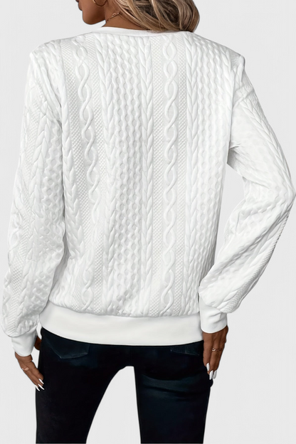 Zoey Eksklusiv Jersey Strik Med Lynlås Blød Og Elegant