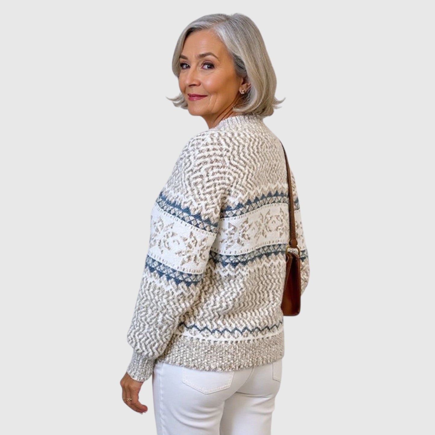 Melanie - Vintage islandsk uldtrøje