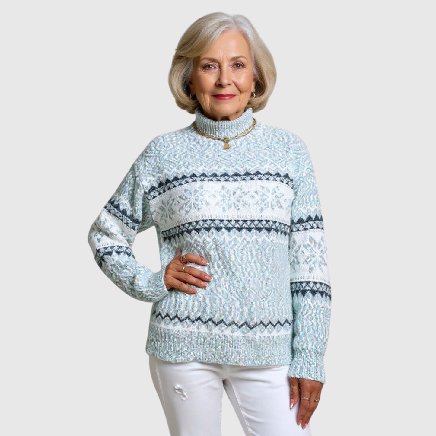 Melanie - Vintage islandsk uldtrøje