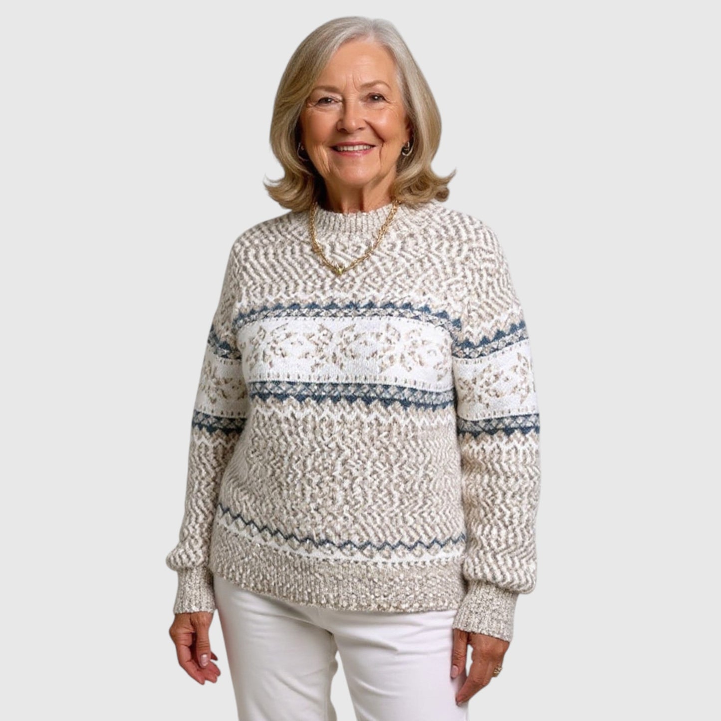 Melanie - Vintage islandsk uldtrøje