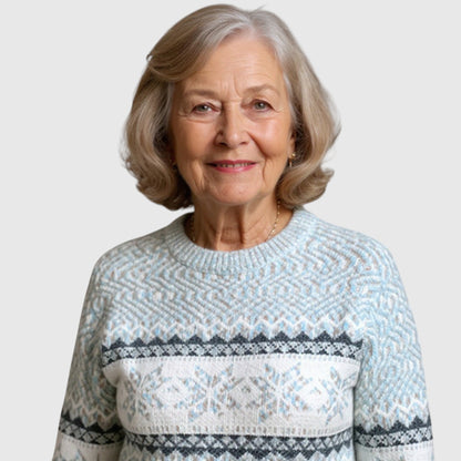 Melanie - Vintage islandsk uldtrøje