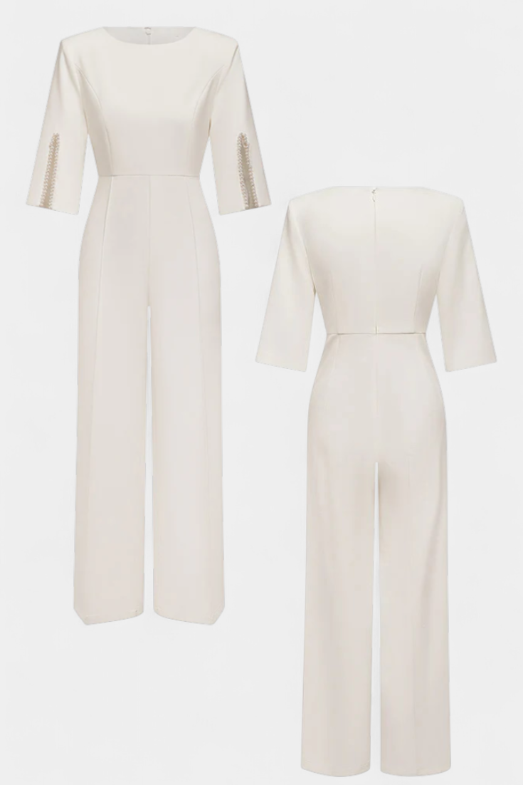 Prim Mono Løs Rund Hals Minimalistisk Luksus Kollektion