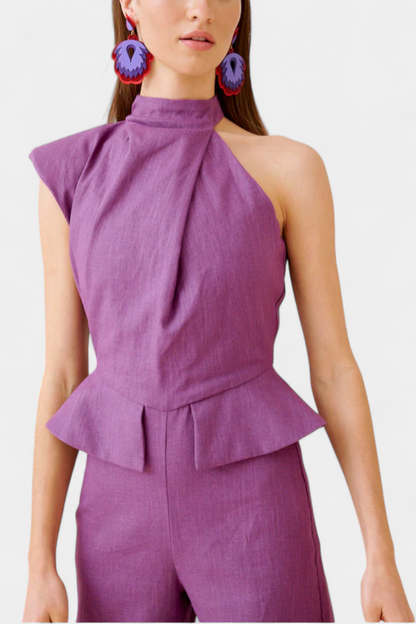 Nerida Mono Largo Linned Og Bomuld Eksklusiv Sommer