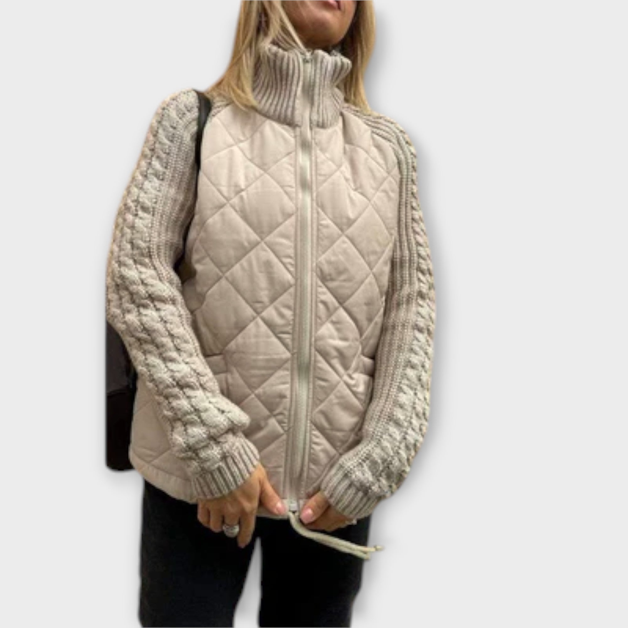 Eline Jakke Høj Krave Til By Og Urban Stil Kvalitetsfinish