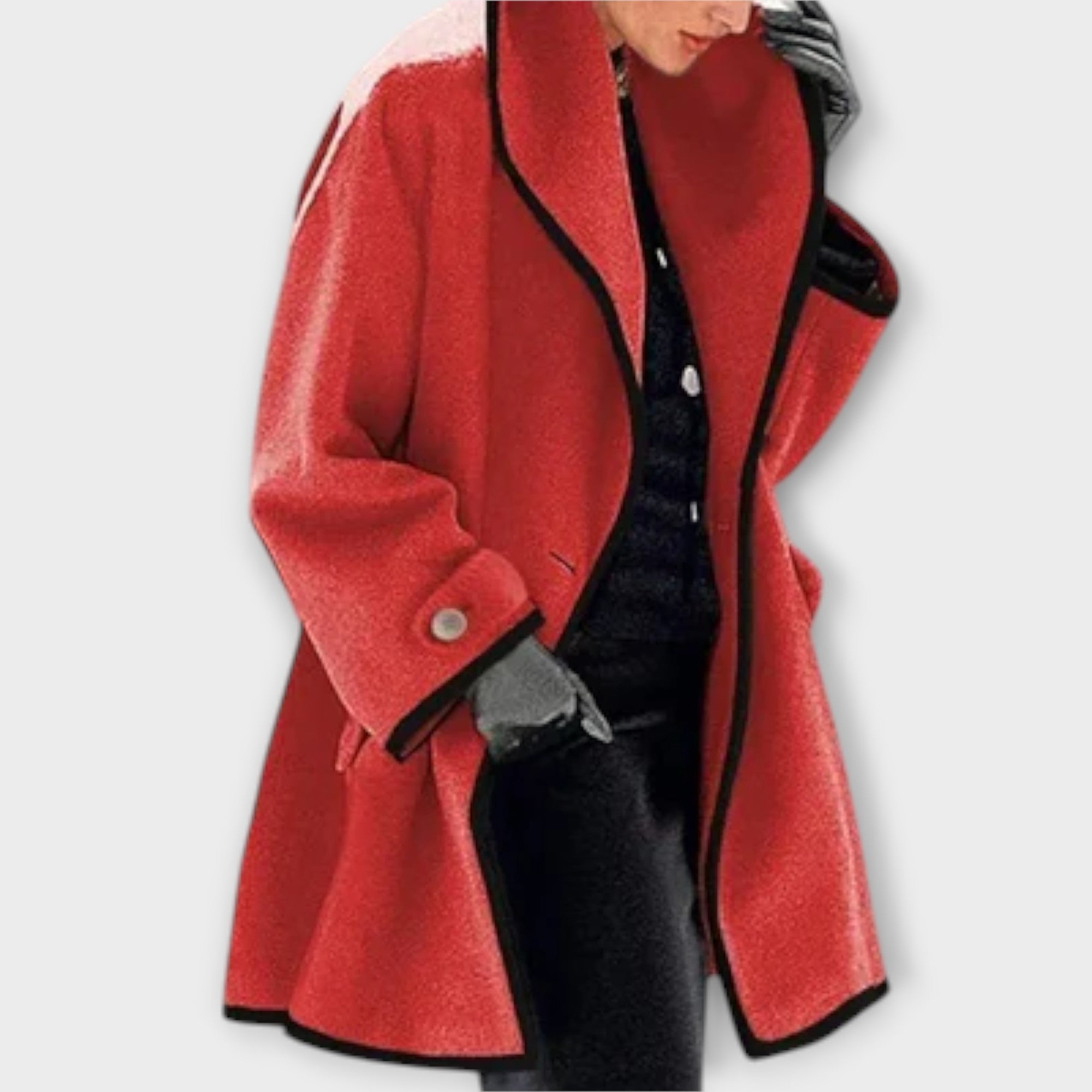Eline Gabardine Trenchcoat Med Figurformet Snit Eksklusiv
