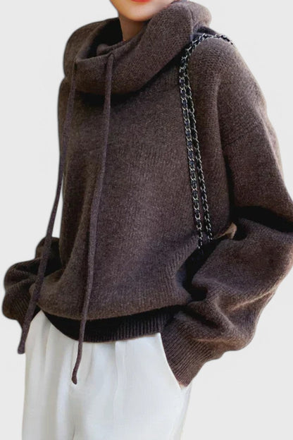 Gloria Jersey Uldblandet Trøje Med Tidløs Elegance Subtil