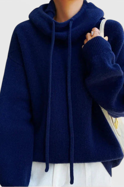 Gloria Jersey Uldblandet Trøje Med Tidløs Elegance Subtil